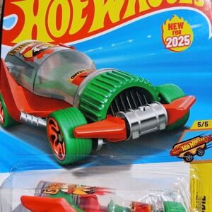 Mattel Hot Wheels Hot Weengs Green and Red Toy Car